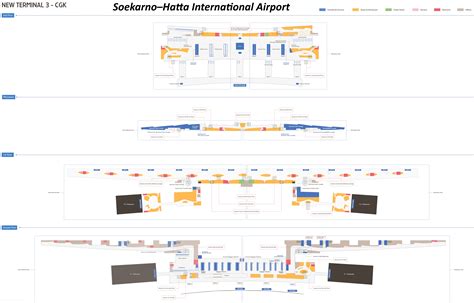 jakarta airport terminal 3 map